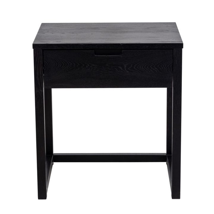 Oslo Bedside Table Black - OWQD0011B