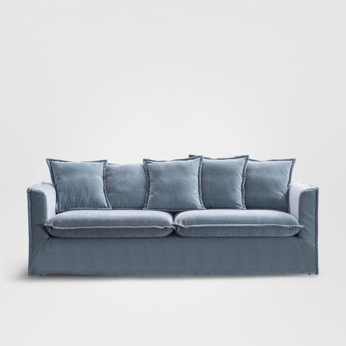 Airlie 3 Seater Sofa Seat Slip Cover Light Blue - OWJC005