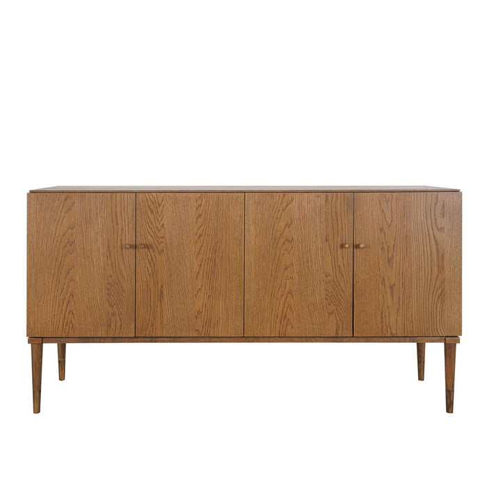 Clara Buffet With Brass Legs Natural - OWAL011