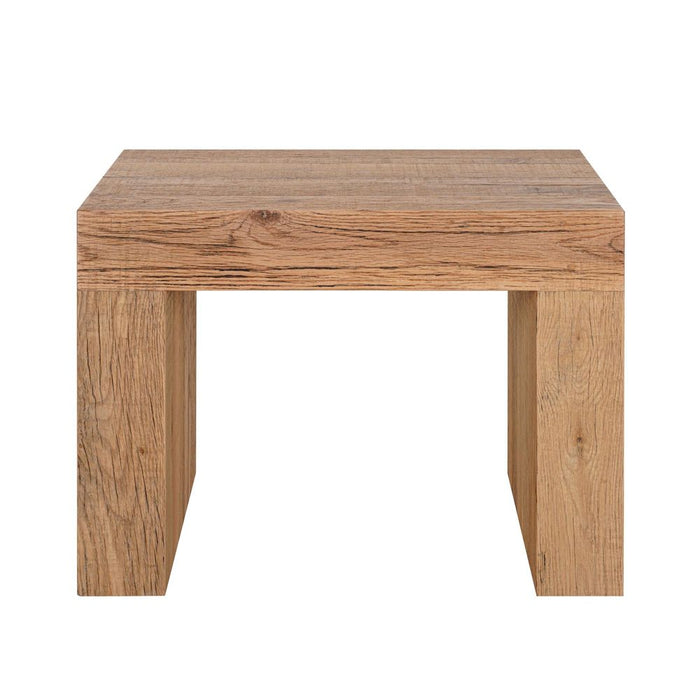 Savannah Reclaimed Oak Side Table Natural - OWAL015
