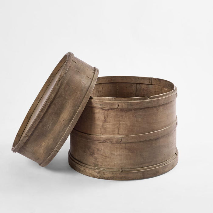 Shanxi Wutong Wood Food Box Natural - DA1016
