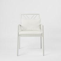 Elodie Outdoor Dining Chair White - OWFUR695