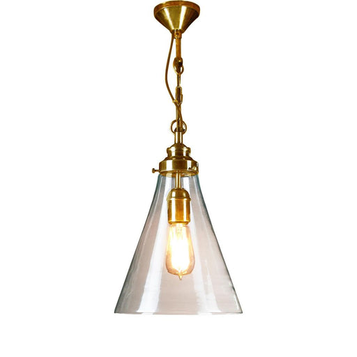Buy Pendant Lights Australia Gadsden 1 Light Pendant Small Brass - ELPIM50191AB