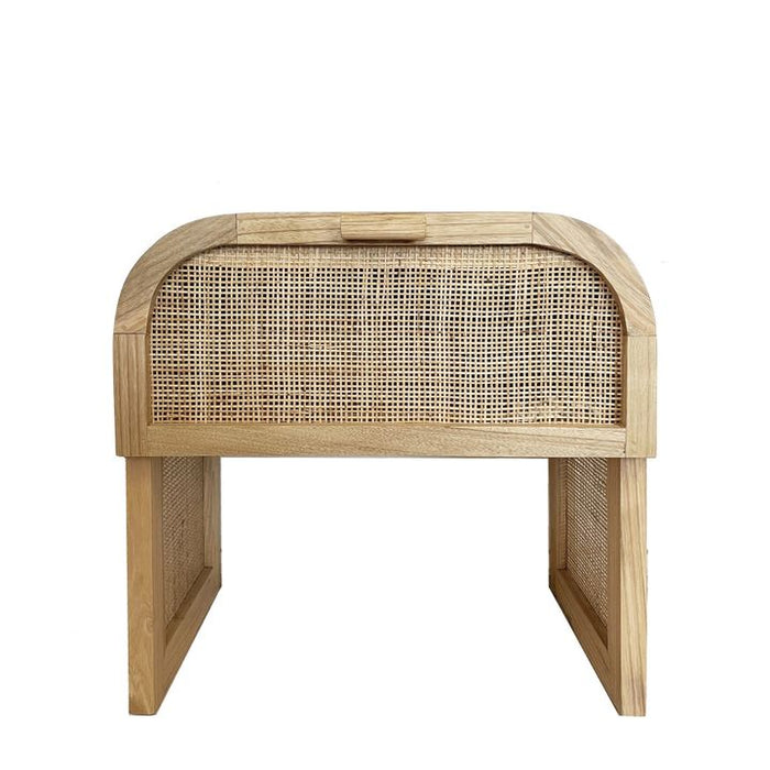 Grace Bedside Table Natural - MRDFUR0041