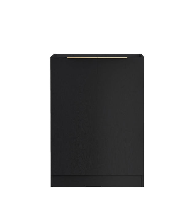 Byron/Bondi Base Cabinet Laundry Black Oak - LA-BY600B