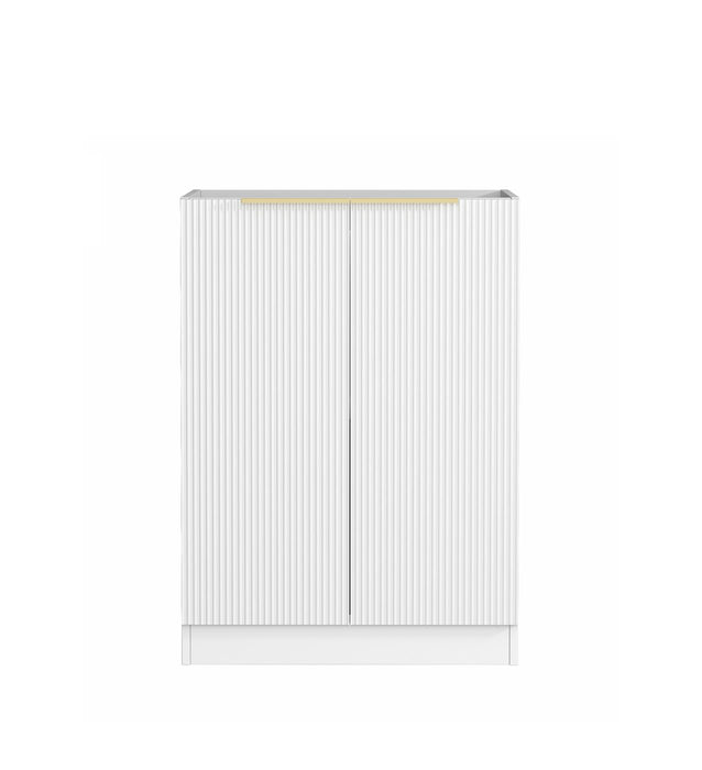 Bondi Laundry White Base Cabinet Matte White - LA-BO600W