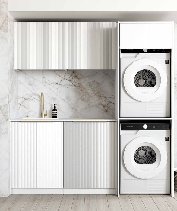 Bondi Laundry Kit White - LA-1960C-BOW-PW