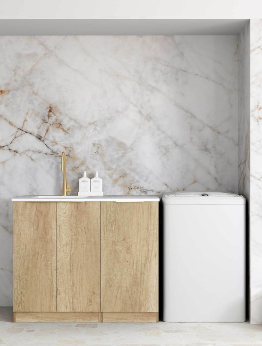 Byron/Bondi Base Cabinet Laundry Natural Oak - LA-1060-BYN-PW