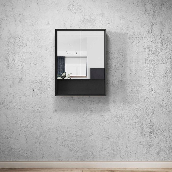 Marlo Plywood Shaving Cabinet Black - MASV600B