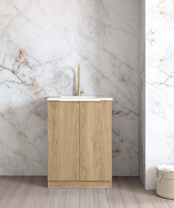 Byron/Bondi Mini Laundry Natural Oak - LA-650-BYN-PW
