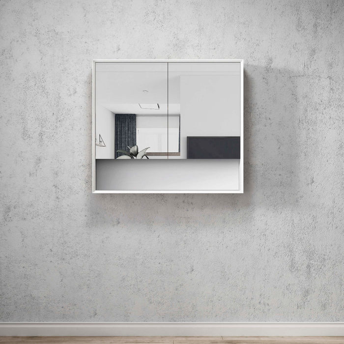 Boston Plywood Shaving Cabinet Matte White - BSSV900W