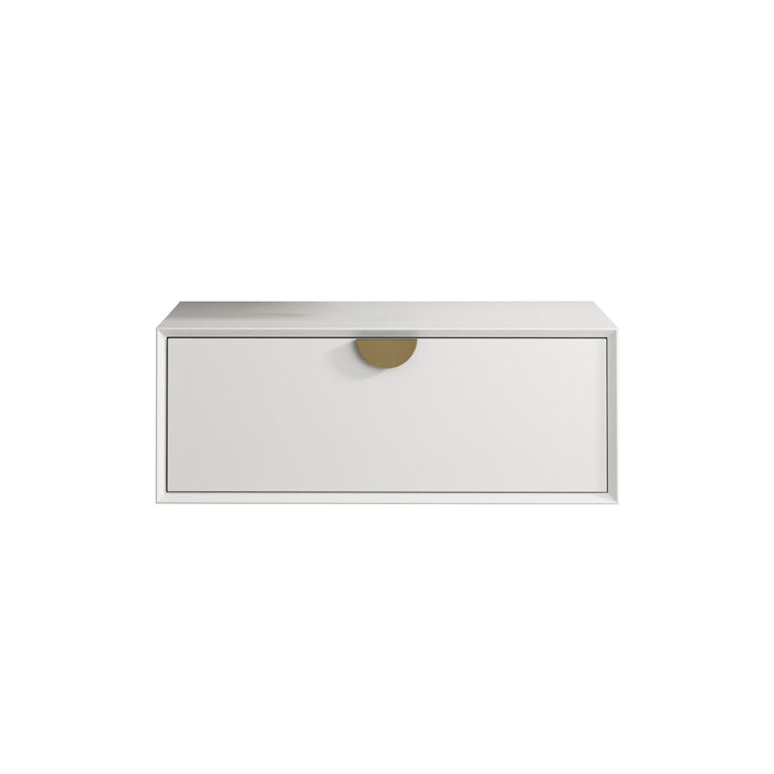 Moonlight 750mm Wall Hung Cabinet White - ML750W