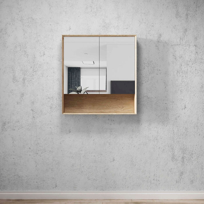 Byron Plywood Shaving Cabinet Natural Oak - BYSV750N