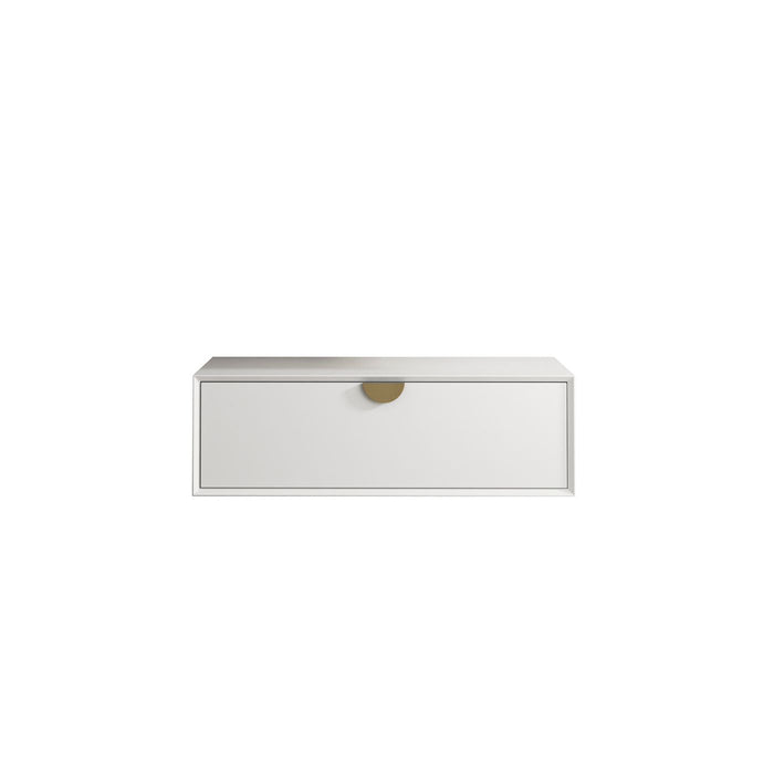 Moonlight 900mm Wall Hung Cabinet White - ML900W