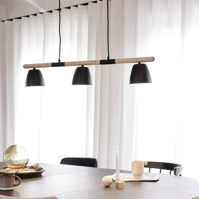 Buy Island Pendant Lights Australia Theo 3 Light Island Pendant Black - 2112603003