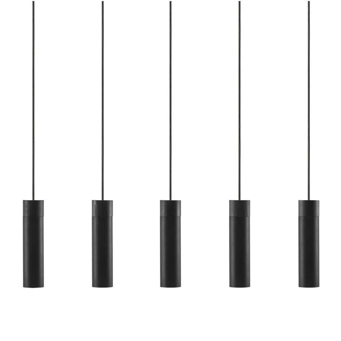 Buy Island Pendant Lights Australia Tilo 5 Light Island Pendant Black - 2010483003