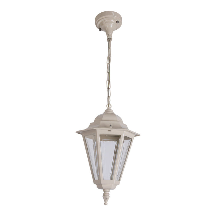 Buy Outdoor Pendant Lights Australia Turin Outdoor Pendant Light H780mm Beige Aluminium - 15410