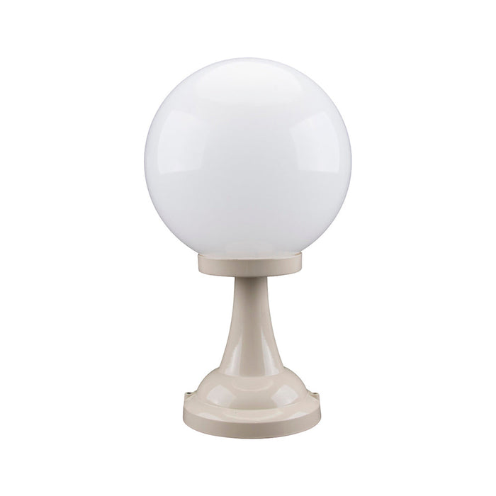 Buy Pillar & Pedestal Lights Australia Siena Large Pillar Light W300mm Beige Aluminium - 15530