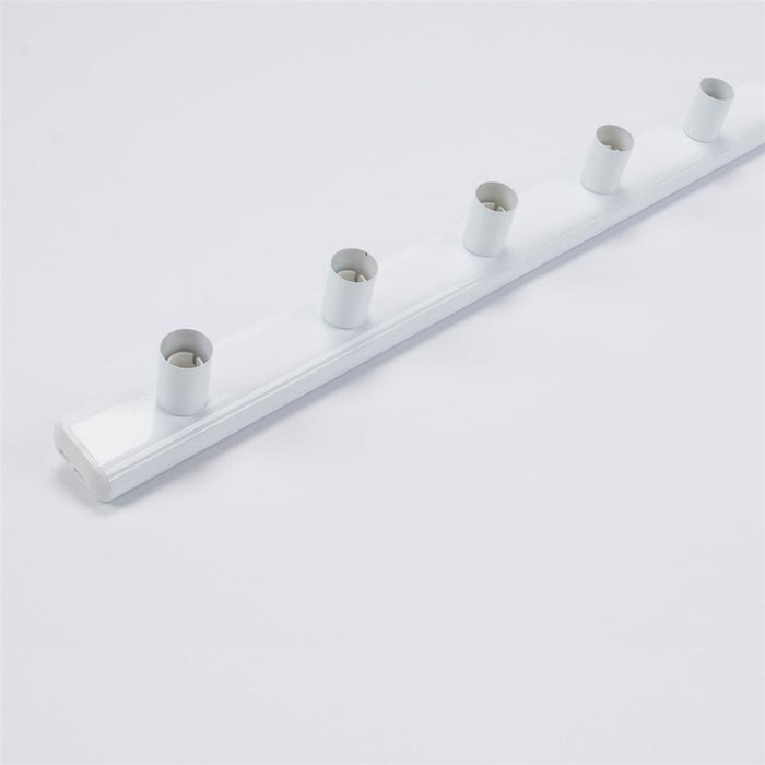 Buy Bathroom Vanity Lights Australia Hollywood Bathroom Vanity 5 Lights White Aluminium - 16333