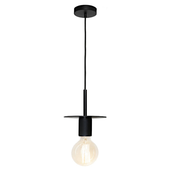 Buy Pendant Lights Australia Inka Pendant Light Black - INKA1PBLK