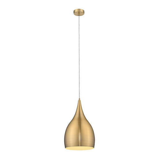 Buy Pendant Lights Australia Jade Pendant Light W245mm Brushed Brass Metal - 31417