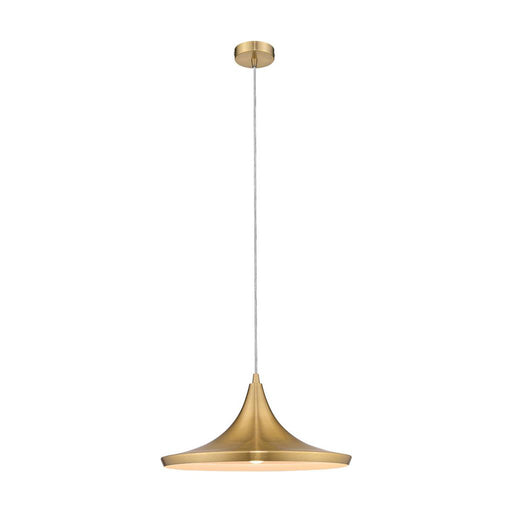 Buy Pendant Lights Australia Laya Pendant Light W360mm Brushed Brass Metal - 31400