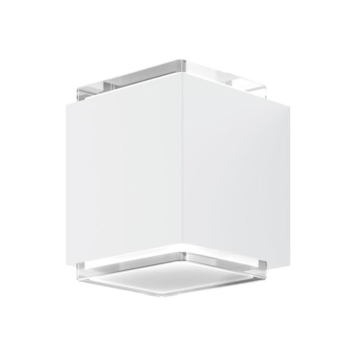 Buy Up / Down Wall Lights Australia Mojo Up & Down Wall 2 Lights White Aluminium 3000K - 19674