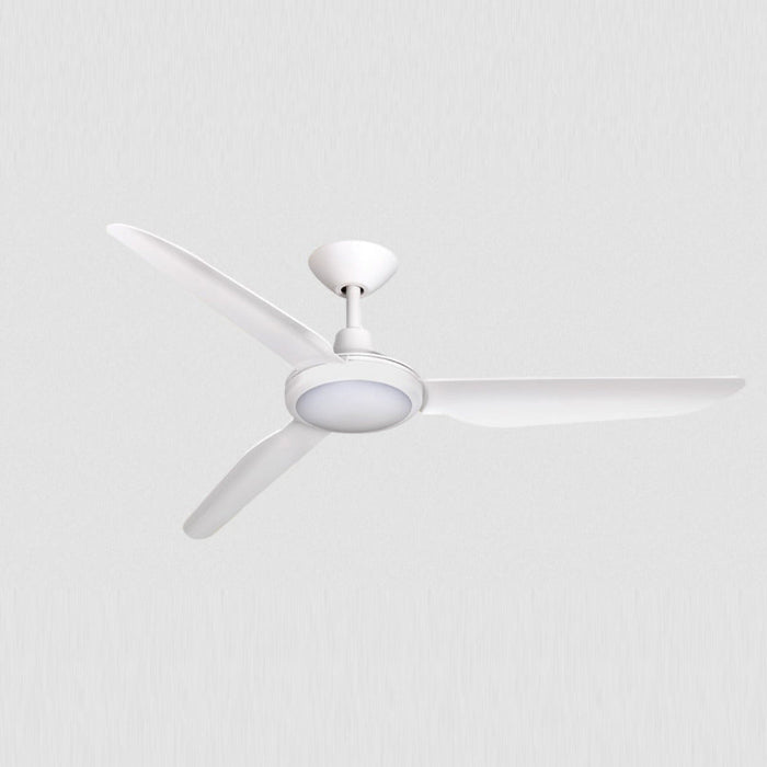 Buy DC Ceiling Fans With Light Australia Polar V2 DC Ceiling Fan 48" White LED Light White - P3BL2581