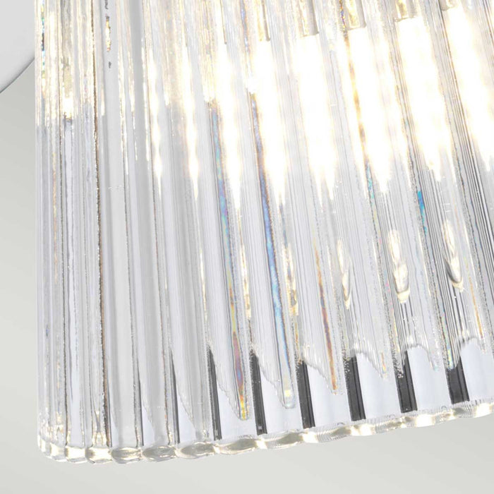 Addison Vanity Light Polished Chrome - QN-ADDISON1-BATH