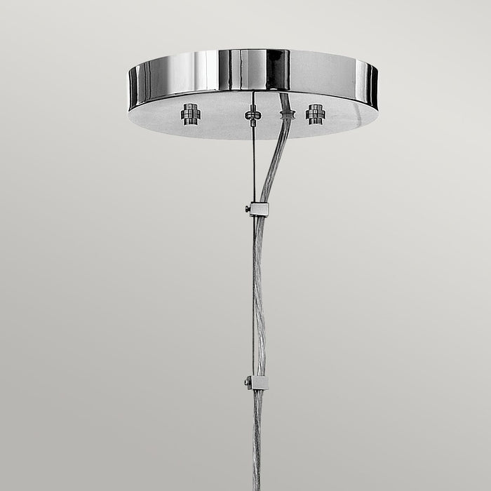 Mondo 8 Light Chandelier Polished Chrome - QN-MONDO8