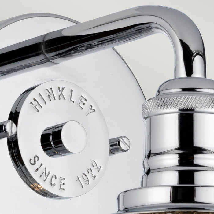 Rigby Vanity Light Polished Chrome - QN-RIGBY1-BATH-PC