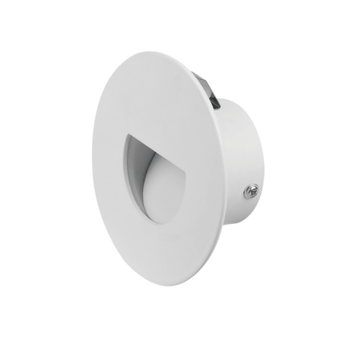 Buy Step Lights Australia DARHAM ROUND S9317 Recessed LED Step Light Anodised Silver 12V 1.5W 3000K - S9317 ALU