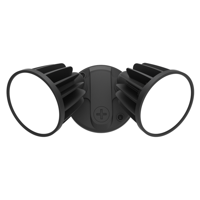 Buy Security Wall Lights Australia STARGEM III SE70801TC 2 Light LED Floodlight Black 2x15W TRI Colour IP65 - SE7080/2TC/BK