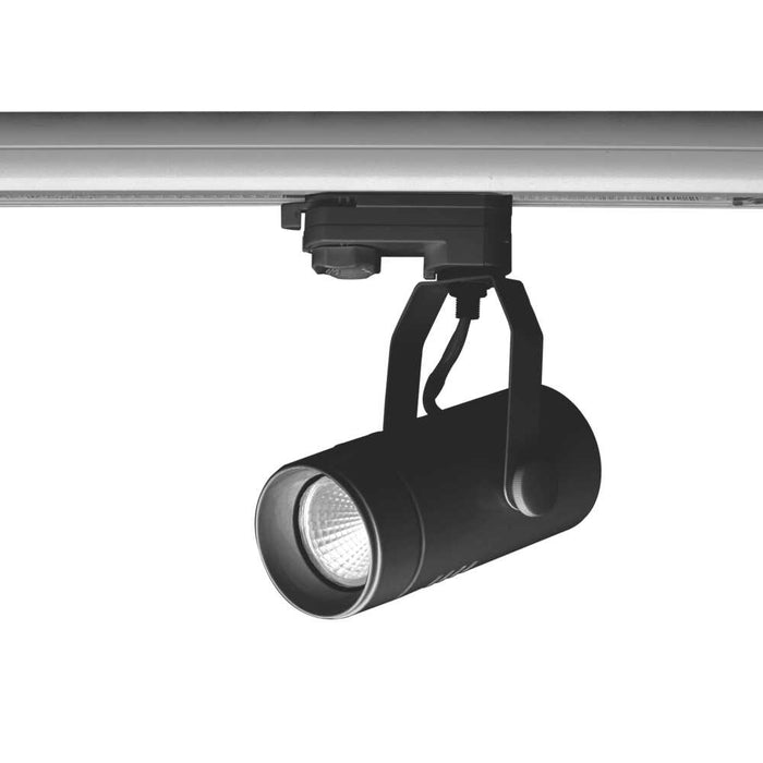 Buy Three Circuit Track Heads Australia Three Circuit Track Head W87mm Black Aluminium 3CCT - STR3/4863TC/BK