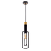 Buy Pendant Lights Australia Marvin 1 Light Pendant Antique Black, Gold - MARVIN PE1S-BKGD