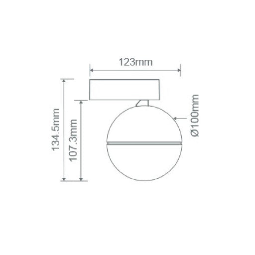 Buy Wall Sconce Australia Moon Wall Sconce Opal White 3CCT - 22823