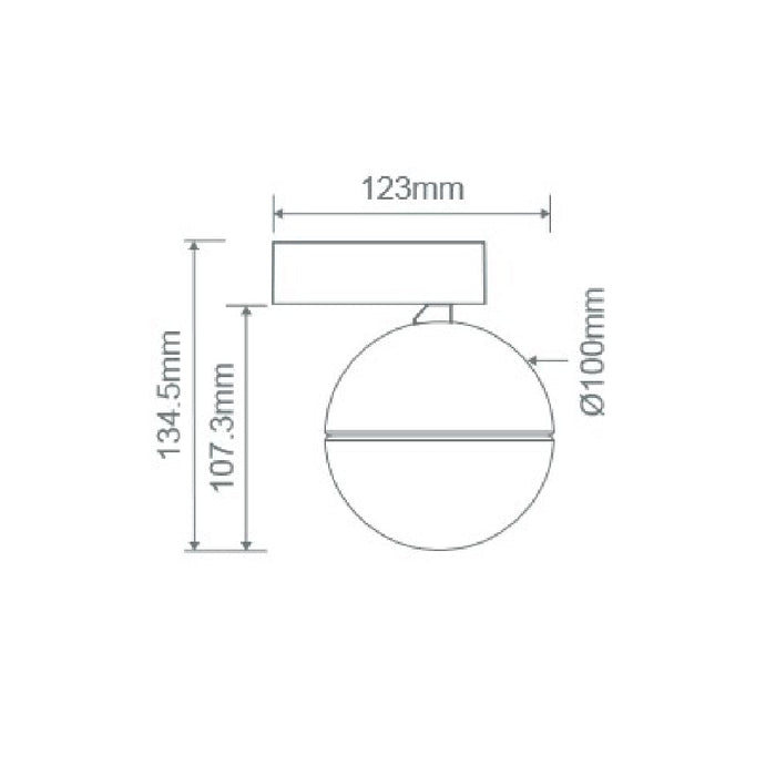 Buy Wall Sconce Australia Moon Wall Sconce Opal White 3CCT - 22823