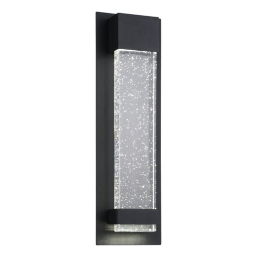 Buy Exterior Wall Lights Australia VILLAGRAZIA Exterior Wall Light H400mm Black Aluminium 3CCT - 205922