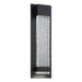 Buy Exterior Wall Lights Australia VILLAGRAZIA Exterior Wall Light H400mm Black Aluminium 3CCT - 205922