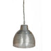 Buy Pendant Lights Australia Riva 1 Light Perforated Iron Dome Small Pendant Zinc - ZAF10104