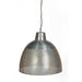 Buy Pendant Lights Australia Riva 1 Light Perforated Iron Dome Large Pendant Zinc - ZAF10106