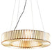 Buy Pendant Lights Australia White Moon Pendant Light W750mm Brass Iron / Glass - ELJE23096