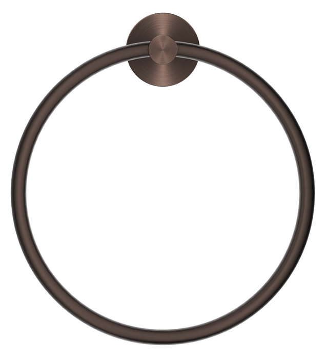 Mica Hand Towel Ring Dusk Bronze - 1104-P-DB