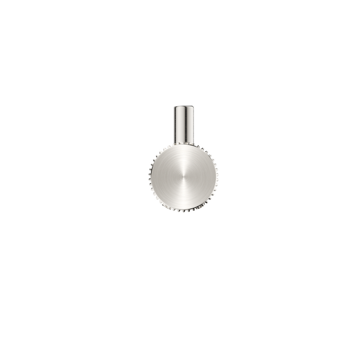 Mica Fluted Robe Hook Brushed Nickel - 1153-S-P-NR-BN