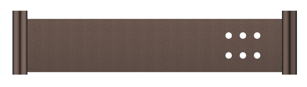 Mica Stainless Shelf Dusk Bronze - 11MS-P-400-DB