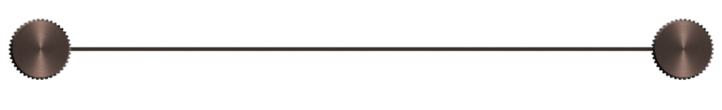 Mica Fluted Stainless Shelf Dusk Bronze - 11MS-P-400-NR-DB