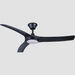 Buy DC Ceiling Fans With Light Australia Aqua DC Ceiling Fan 52" Matt Black LED Light Matt Black  - AIPL2668