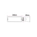 Buy Brick Lights Australia Bricktri Brick Light White Aluminium Frosted 3CCT - BRICKTRI4