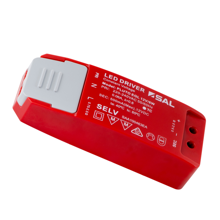 Buy LED Drivers Australia Pluto Constant Voltage 12V LED Driver 6W