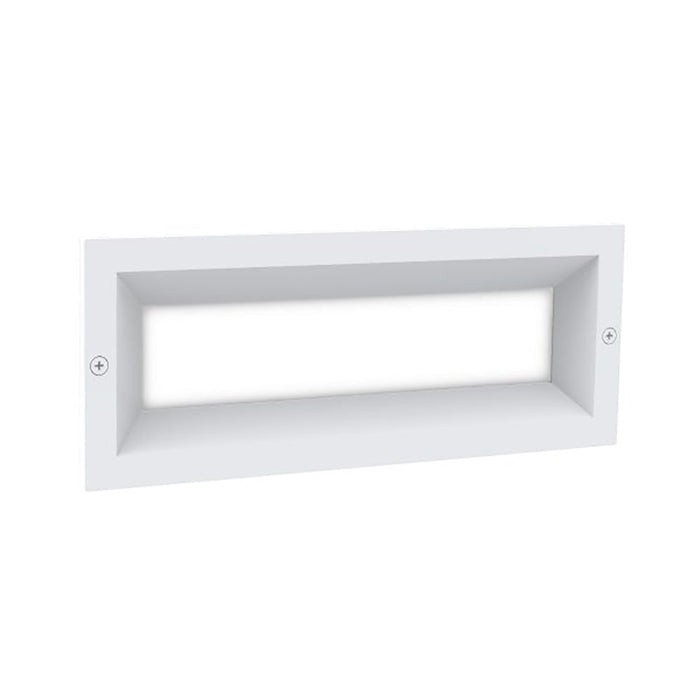 Buy Brick Lights Australia Bricktri Brick Light White Aluminium Frosted 3CCT - BRICKTRI4